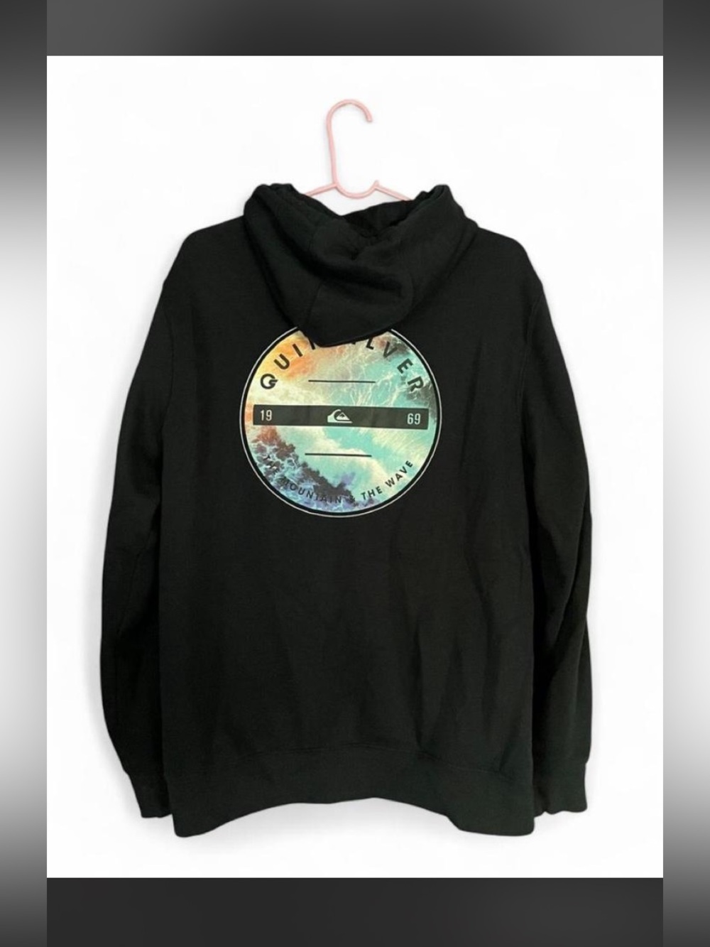 Quiksilver black hoodie - Picture 6 of 6